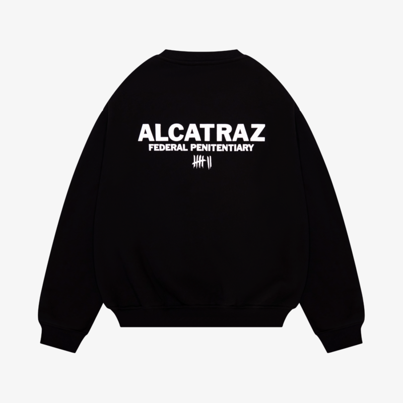 alcatraz sweatshirt back