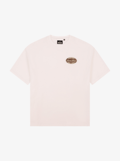 front of seven sins sales & service white t-shirt flat