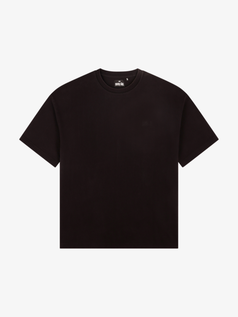 Seven Sins Tally Black T-shirt Flatlay Front