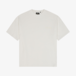 Seven Sins Text Flat lay front white Tee