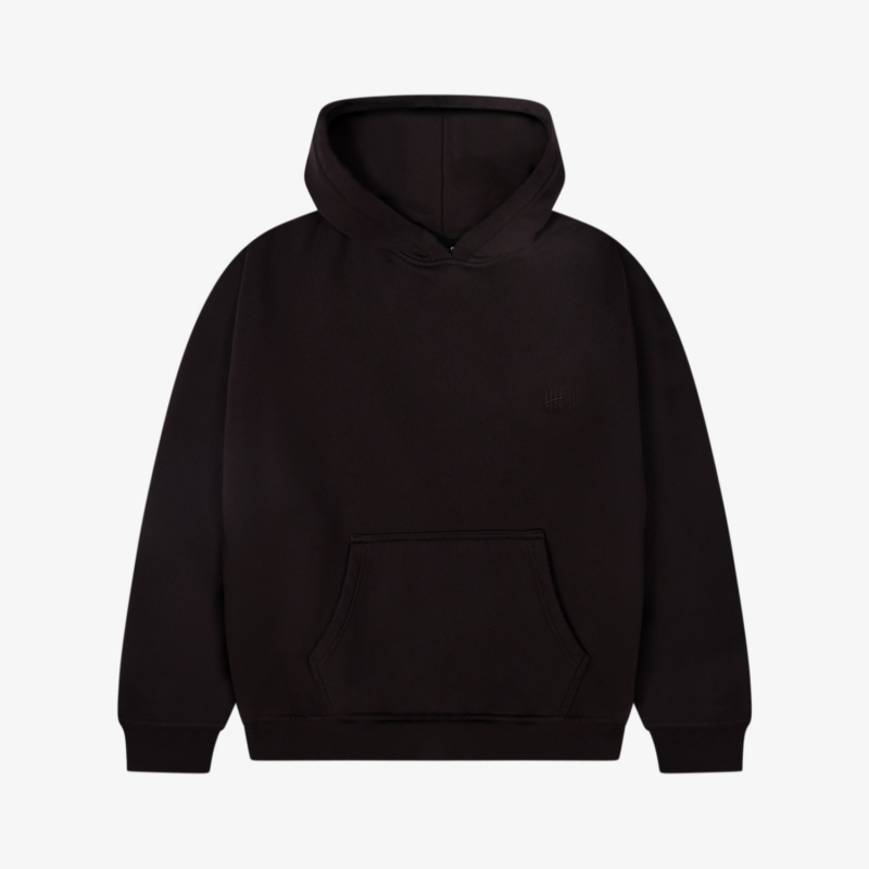Seven Sins Tally Hoodie Front Flatlay