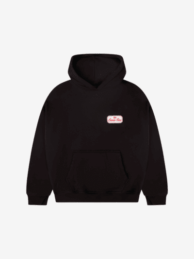 front of seven sins workwear hoodie flat