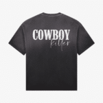 cowboy killer grey t shirt back